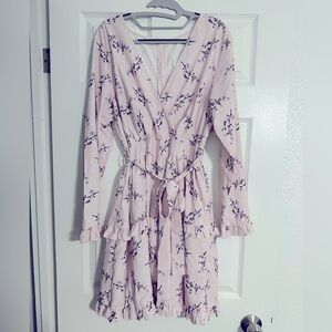 Cute pink floral dress